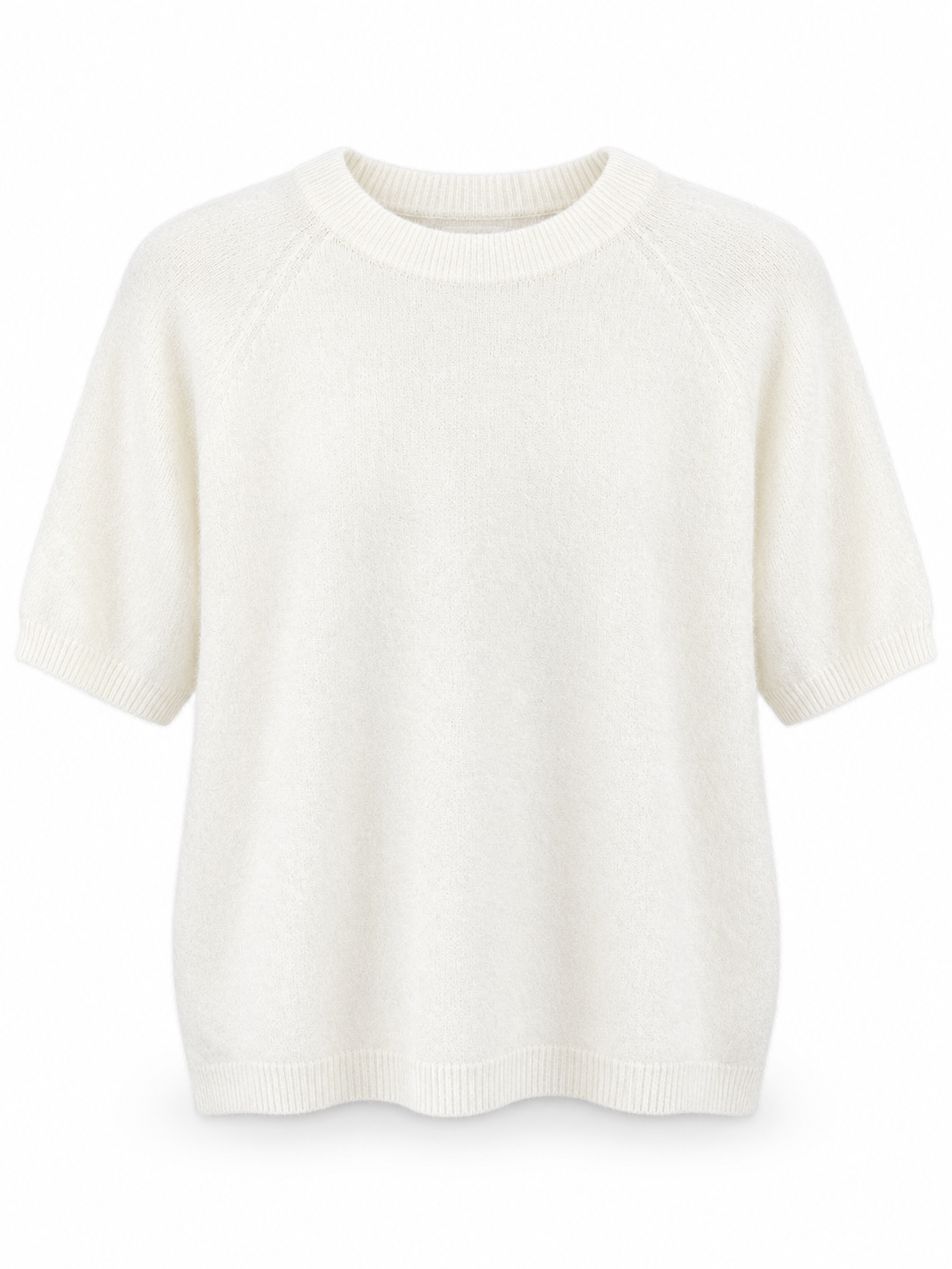 PULL À MANCHES COURTES PRUNE EN ALPAGA (Copie)