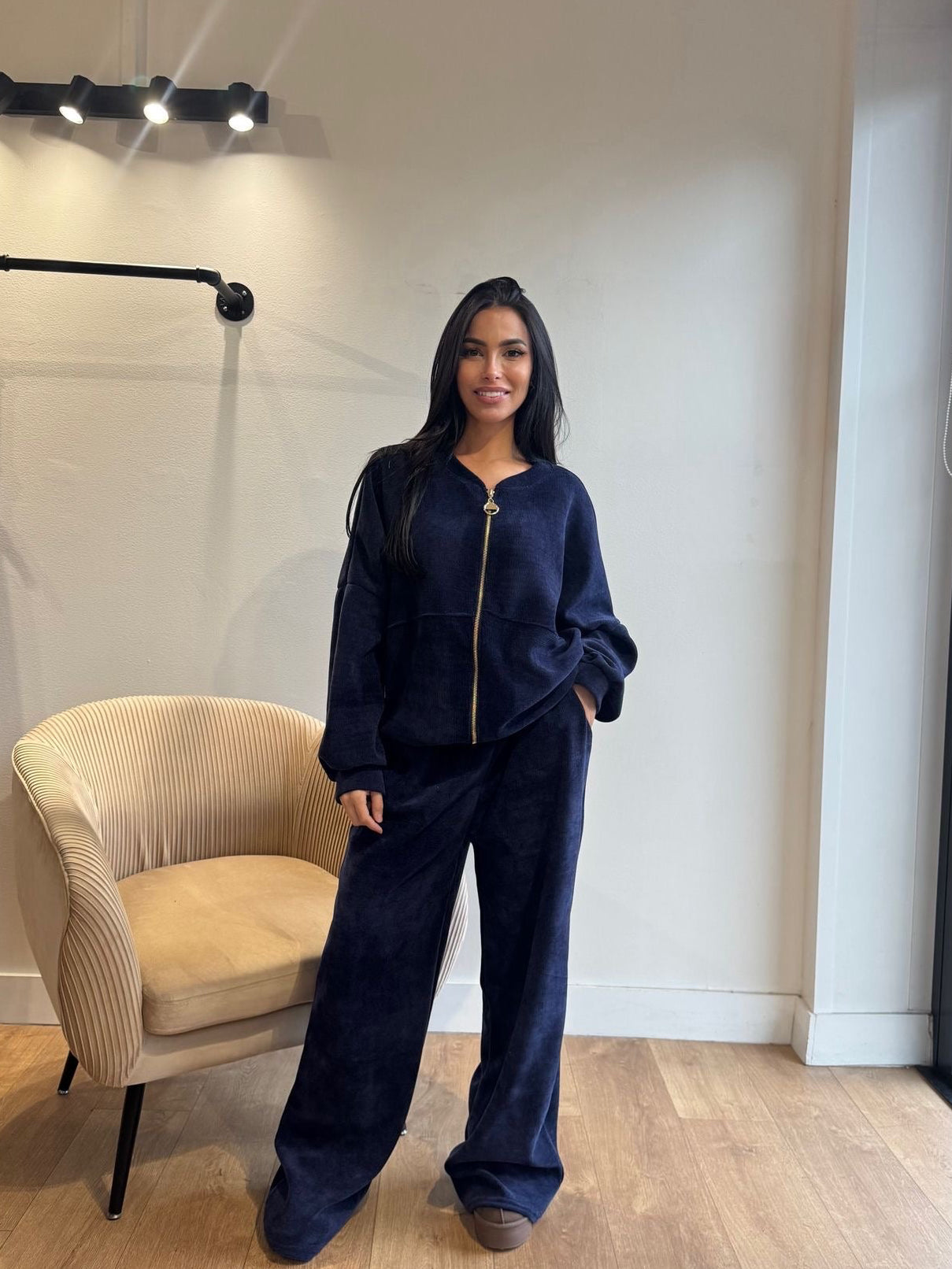 ENSEMBLE JOGGING MARINE