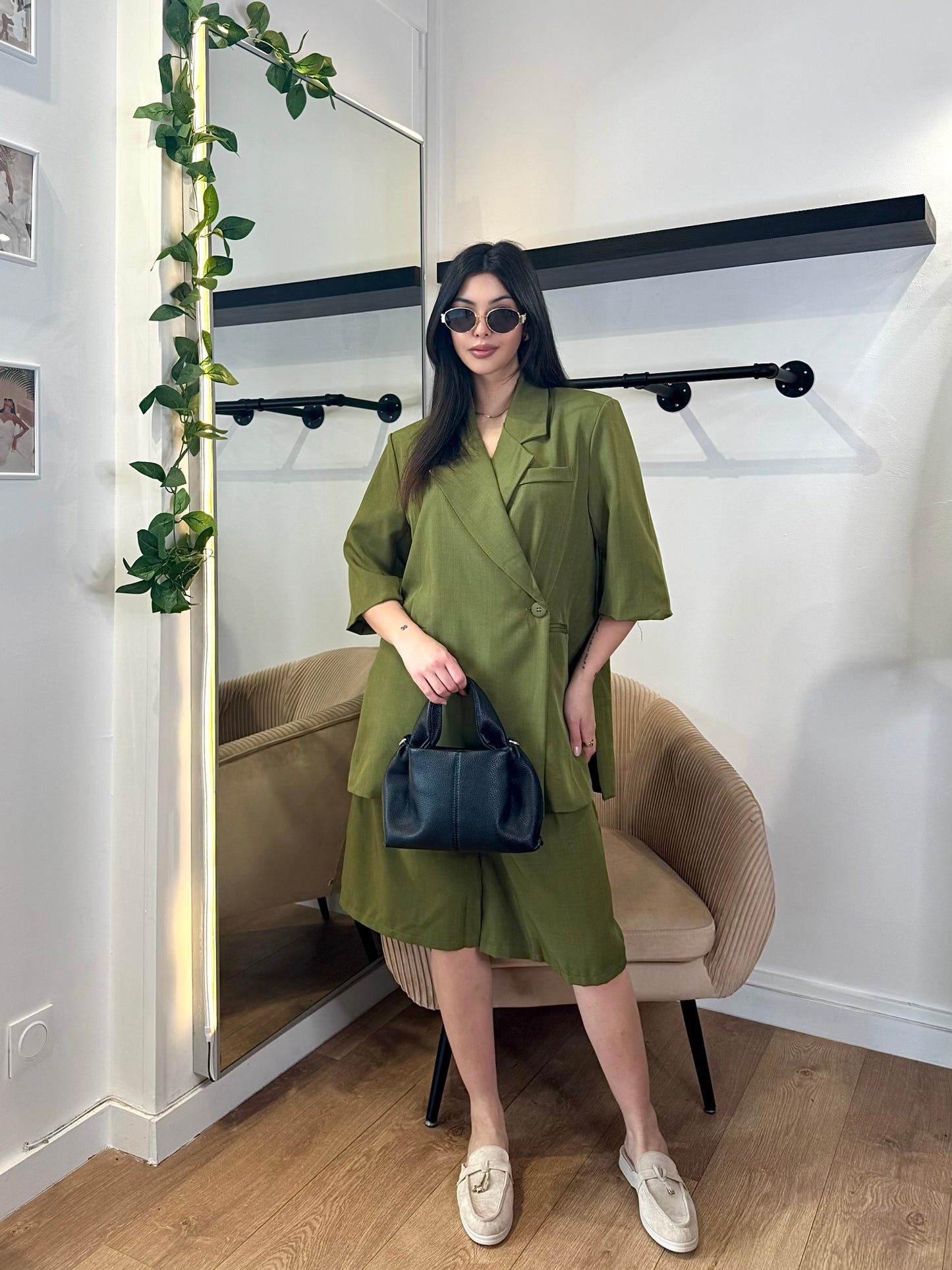 BERMUDA VERT OLIVE