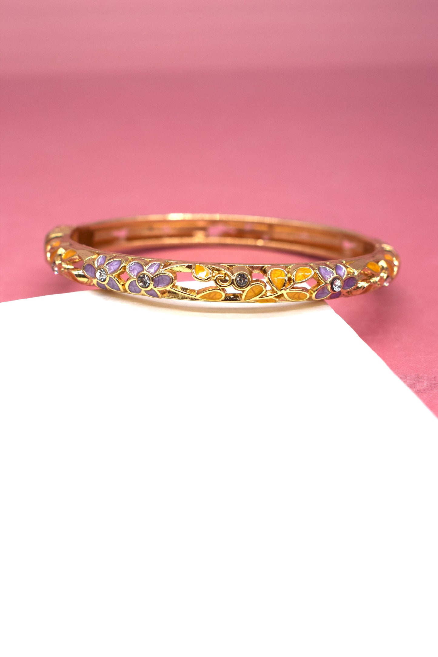 BRACELET BEBETA ORANGE- VIOLET