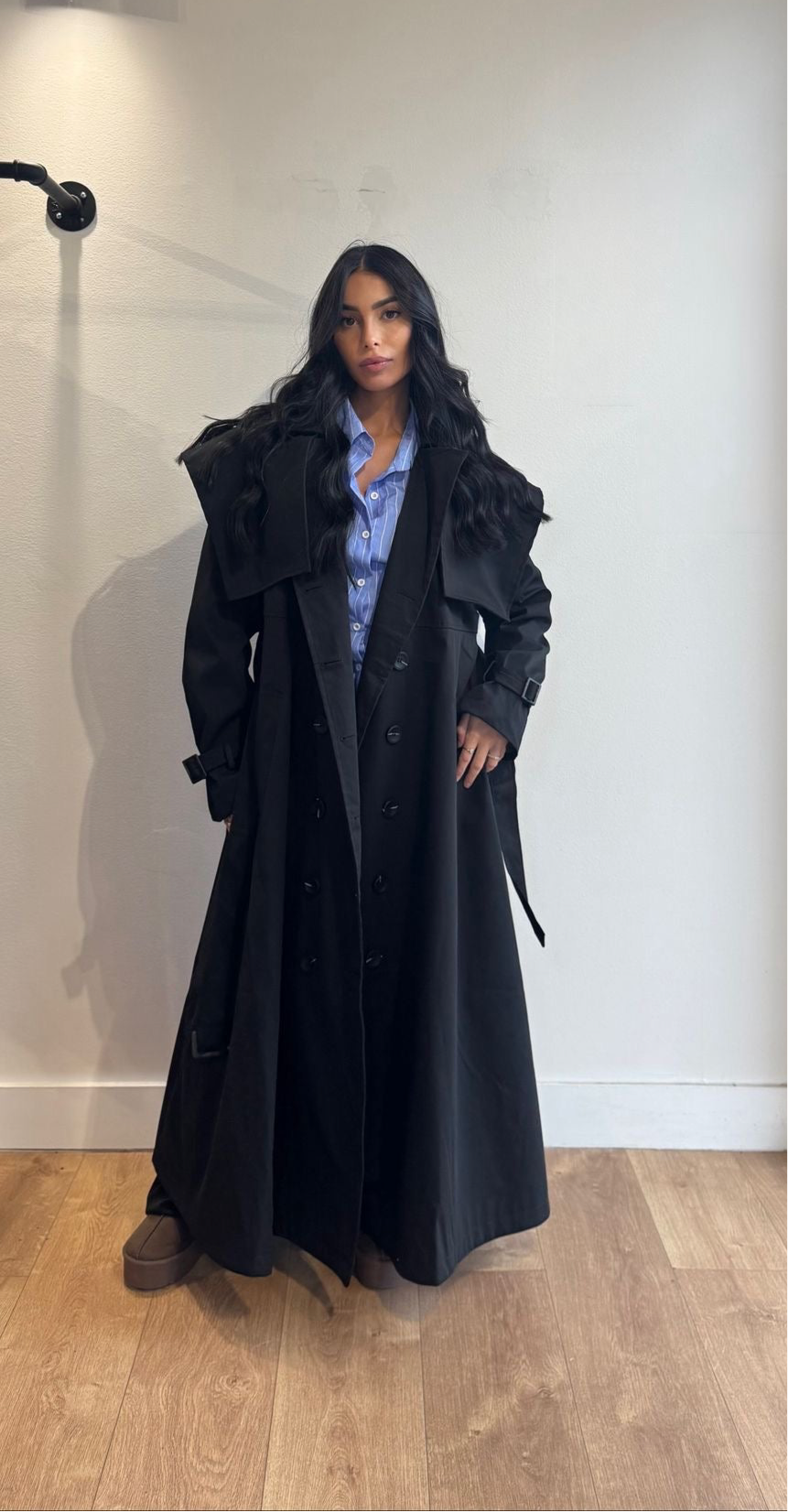 TRENCH LONG IMPERMÉABLE