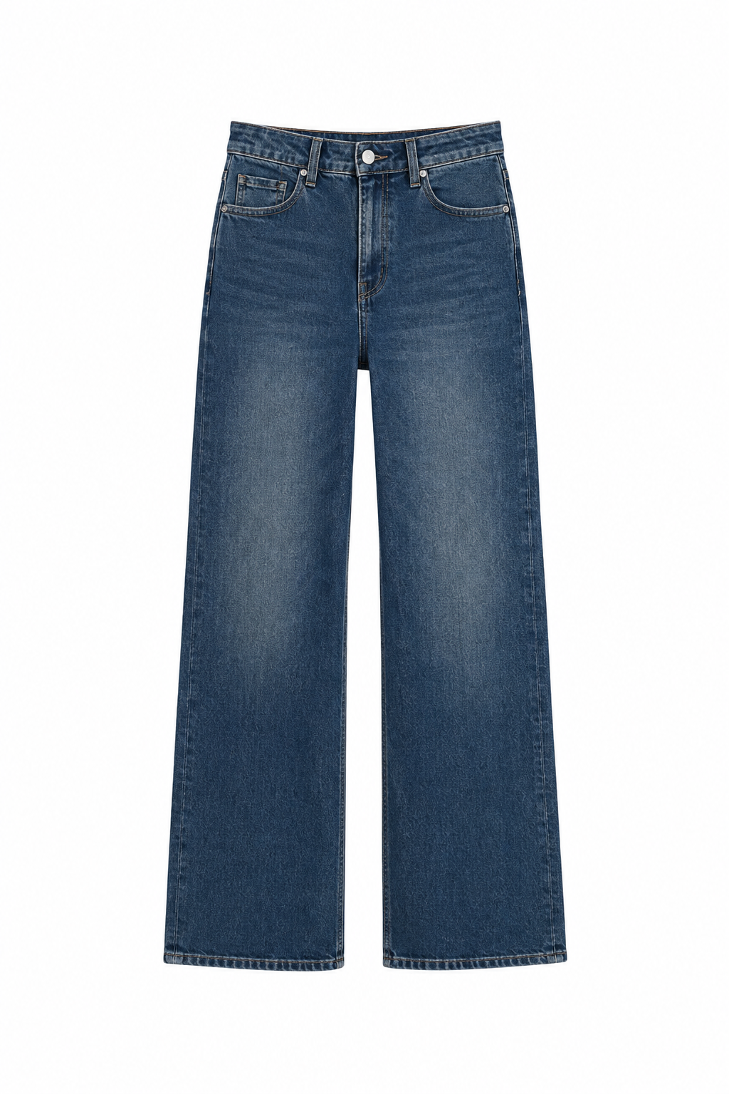 Jean bleu foncé coupe droite