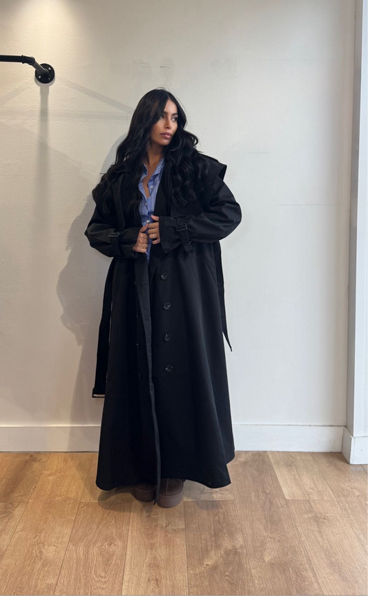 TRENCH LONG IMPERMÉABLE