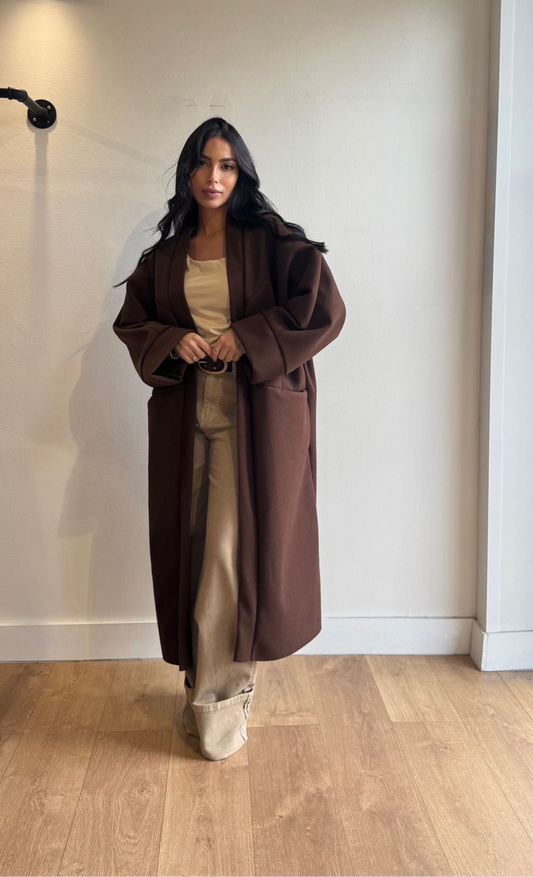 MANTEAU LONG CHOCO
