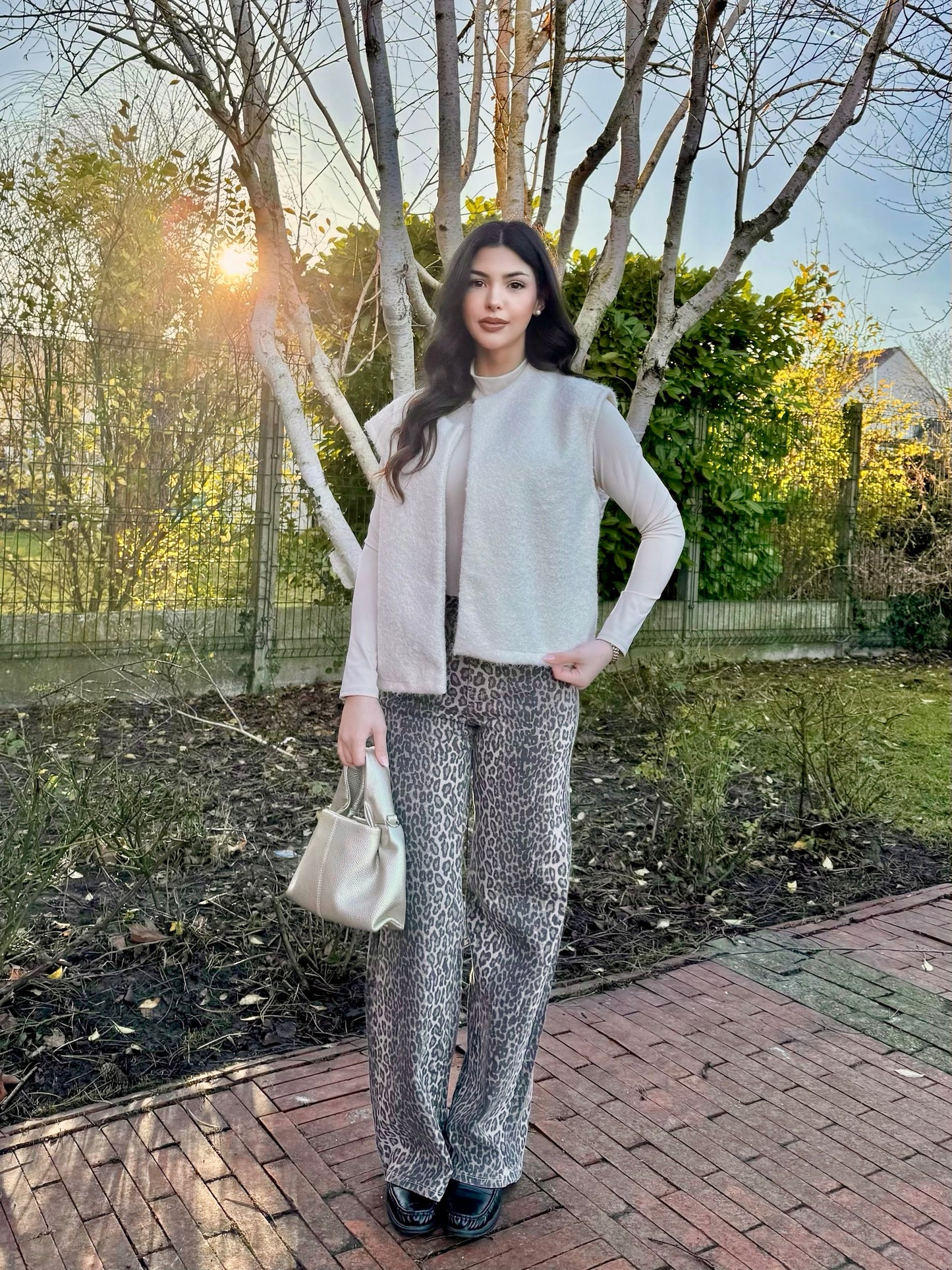 GILET MOUMOUTE CRÈME