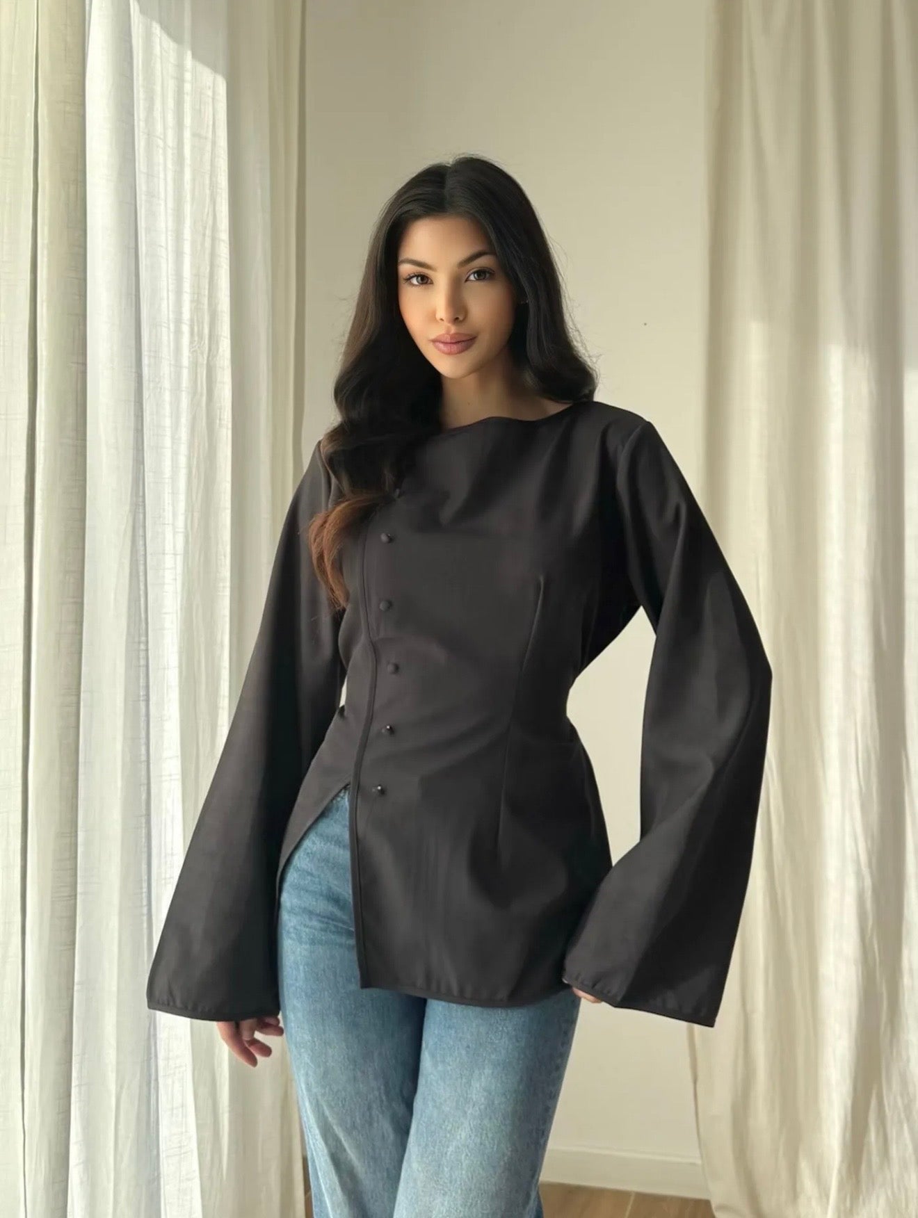 Blouse fluide chic et intemporelle ✨