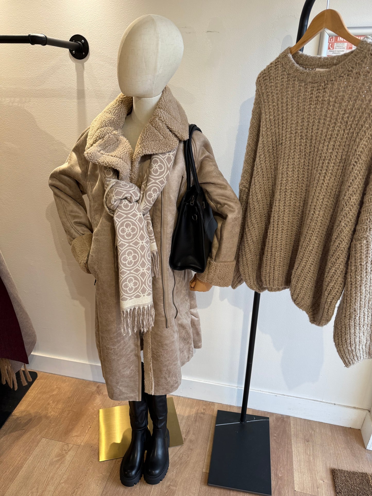 BOMBARDIER BEIGE LONG