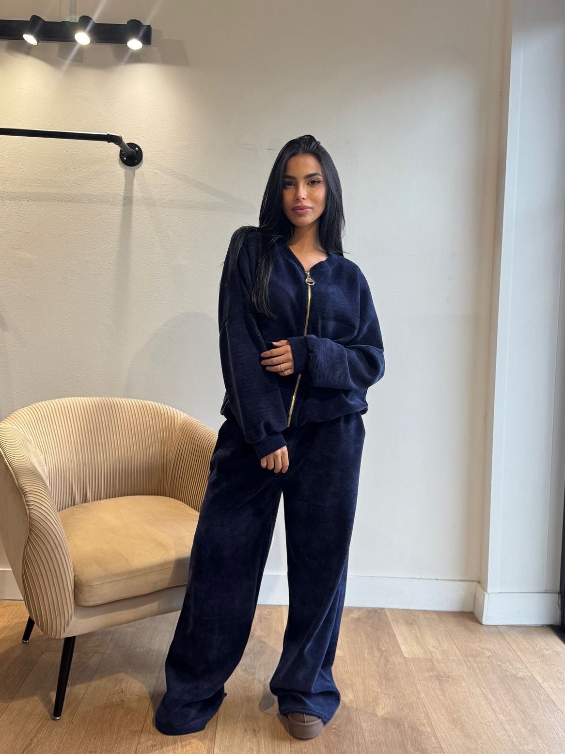 ENSEMBLE JOGGING MARINE