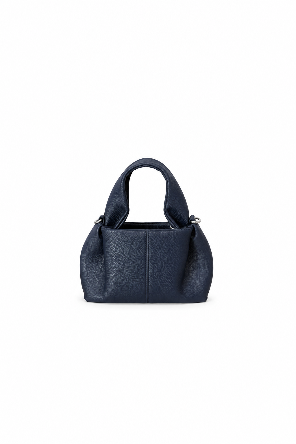SAC À MAIN BLEU MARINE STRUCTURÉ