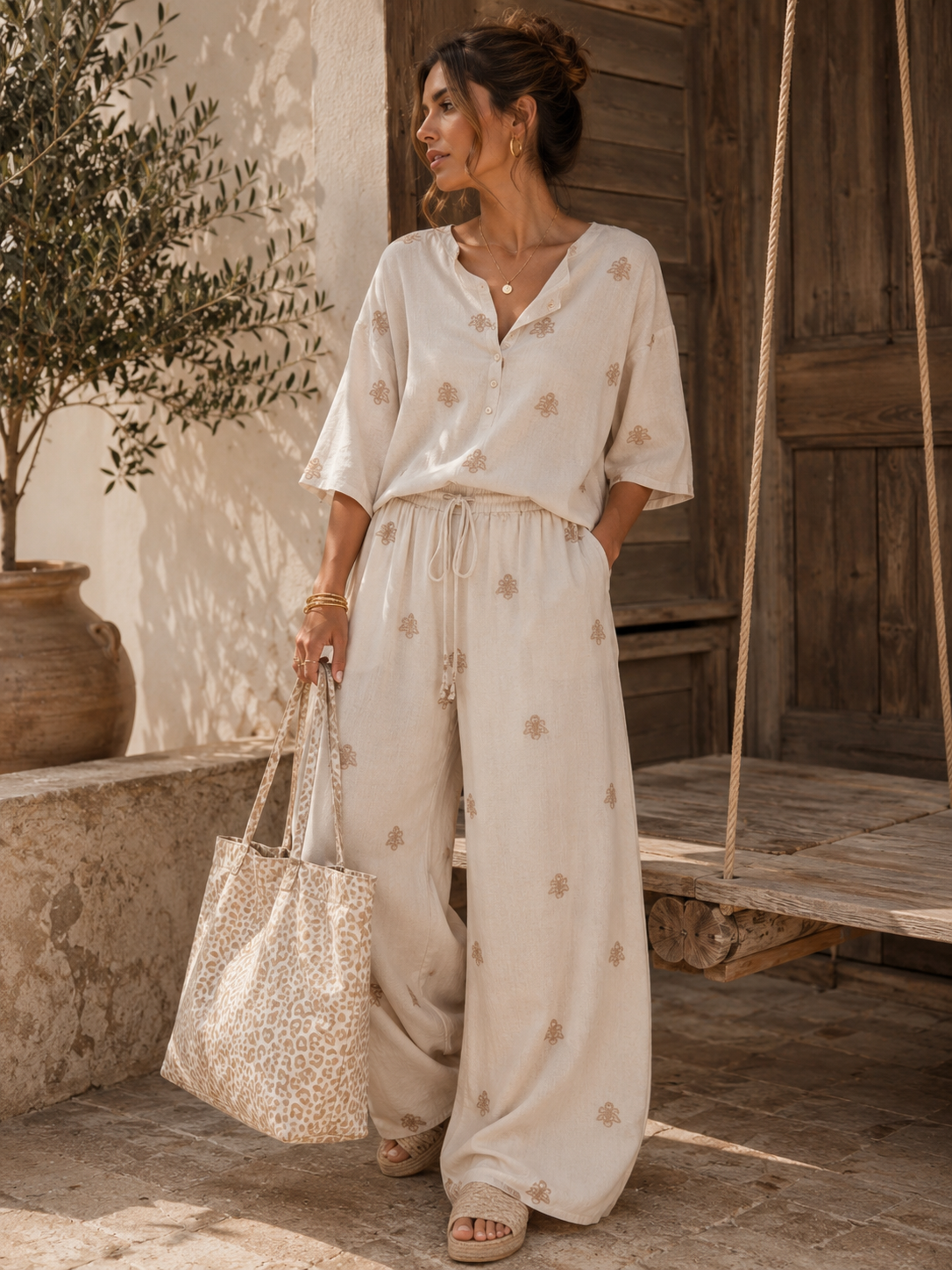 Ensemble palazzo - collection Summer chic