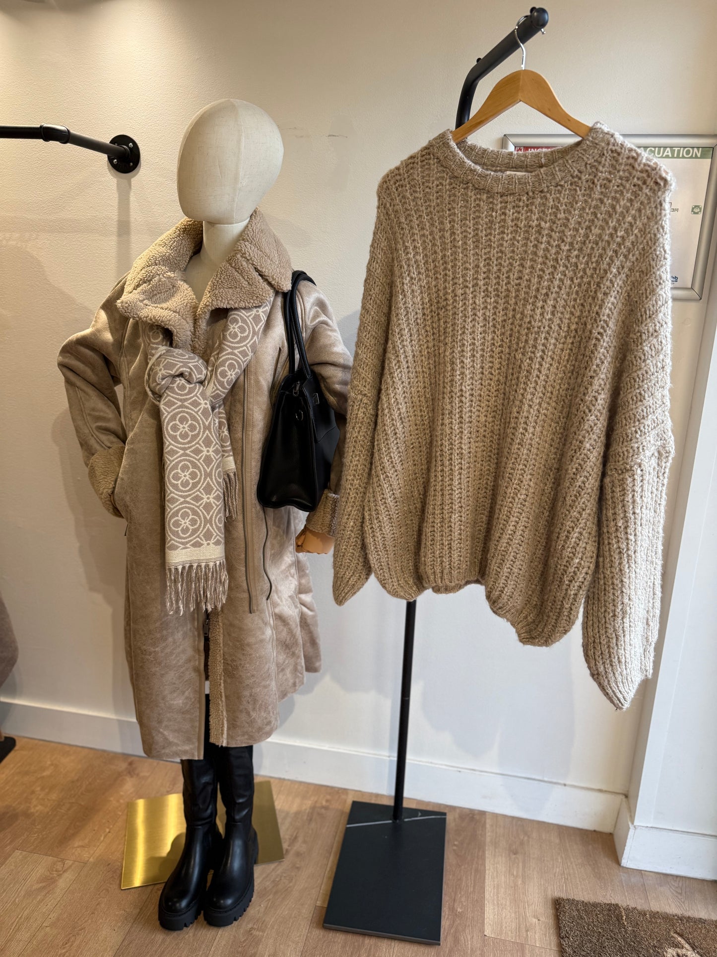 BOMBARDIER BEIGE LONG