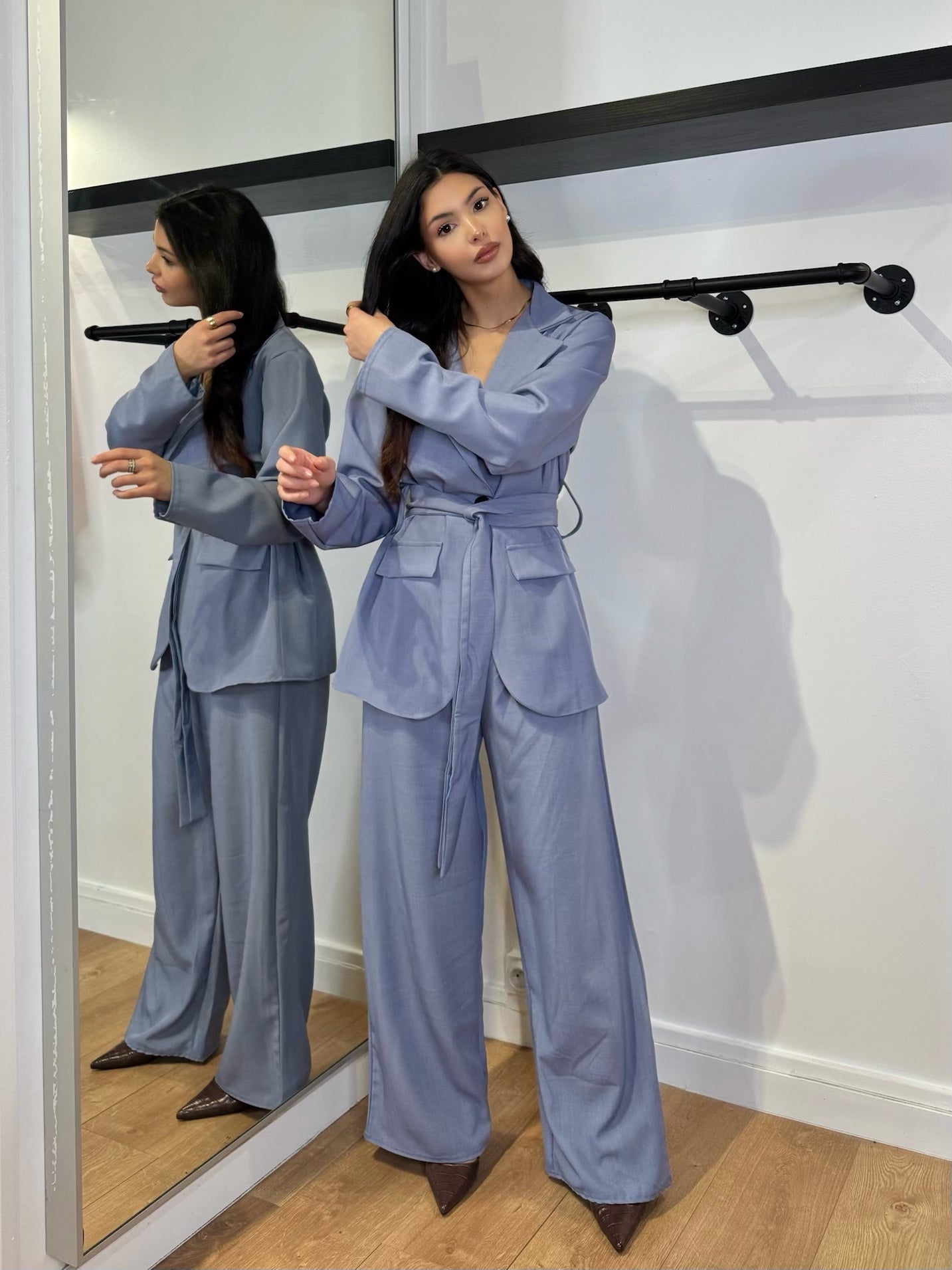 ENSEMBLE TAILLEUR CEINTRÉ