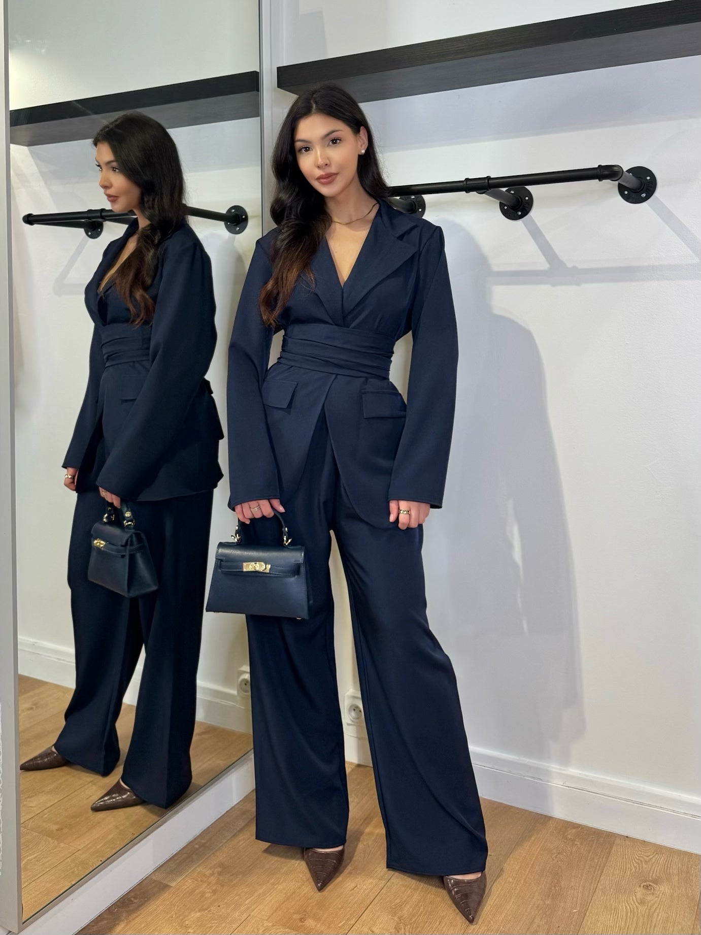 ENSEMBLE TAILLEUR CEINTRÉ