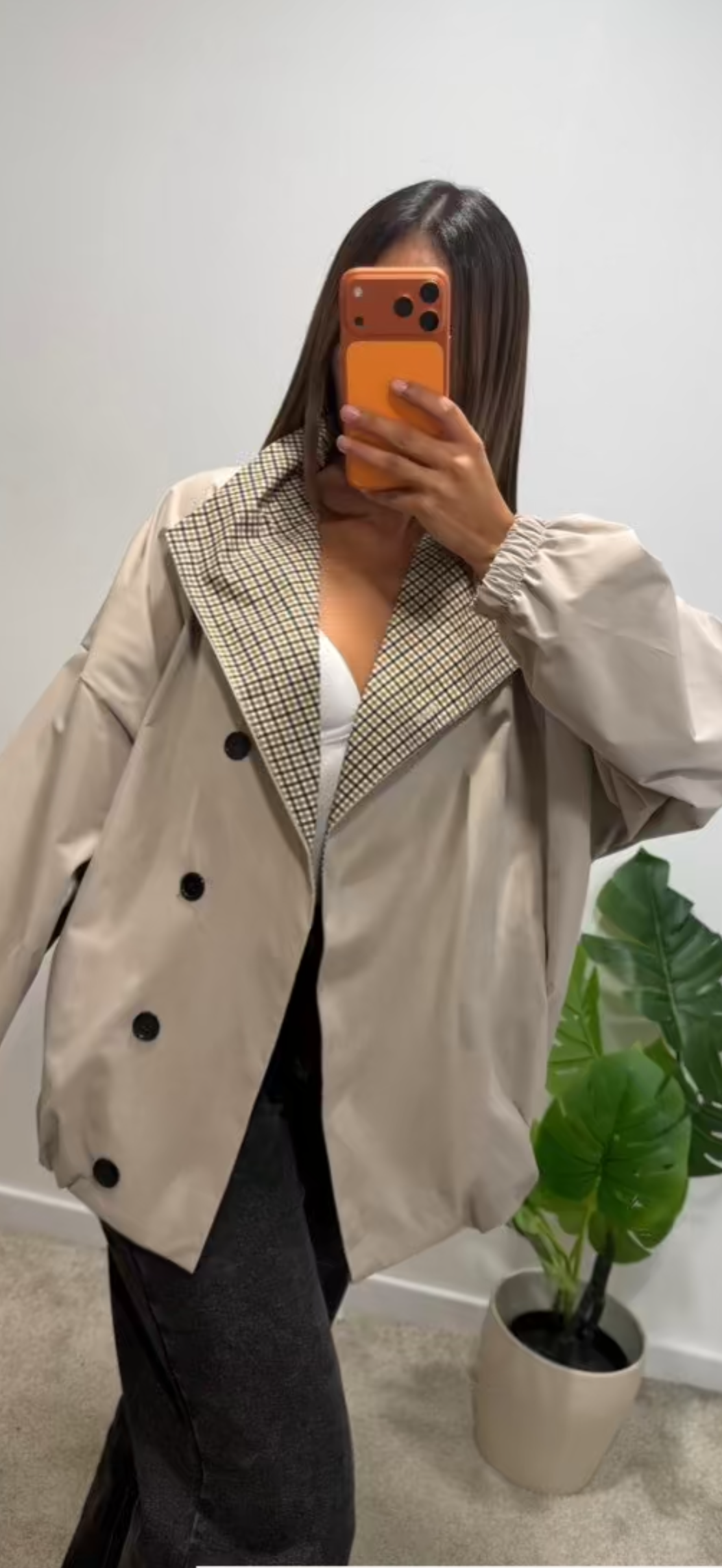 Imperméable beige