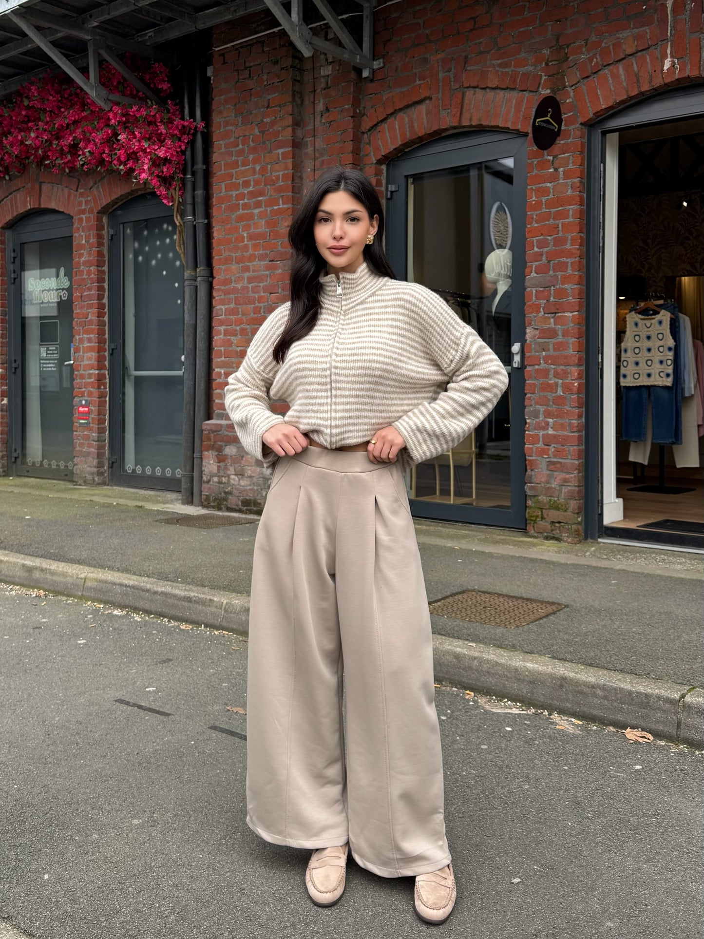 Pantalon élégant confort à poches – chic & pratique 🤍