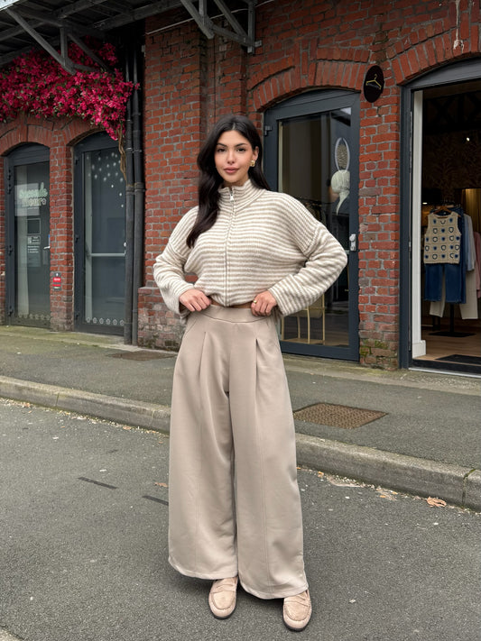 Pantalon élégant confort à poches – chic & pratique 🤍