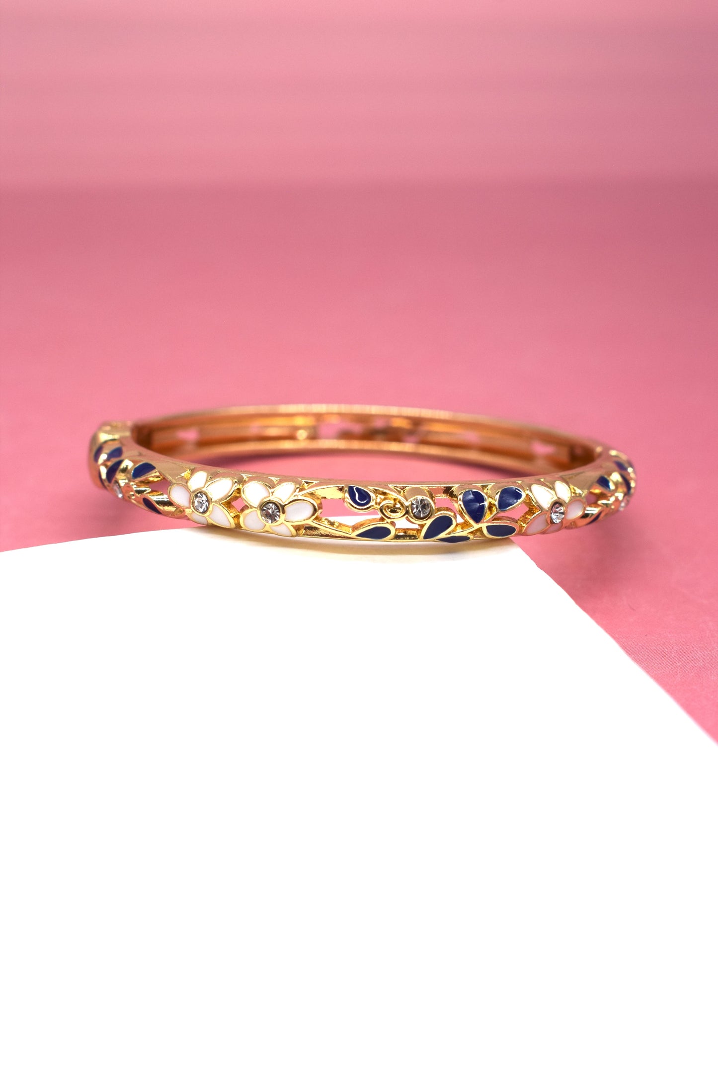 BRACELET BEBETA BLEU - BLANC