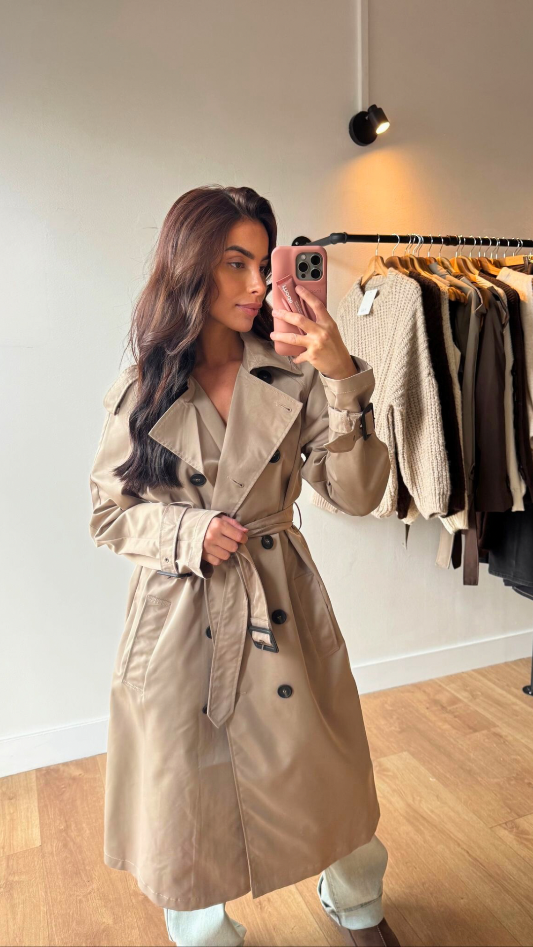 TRENCH PARFAIT BEIGE