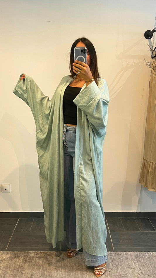 KIMONO VERT D’EAU