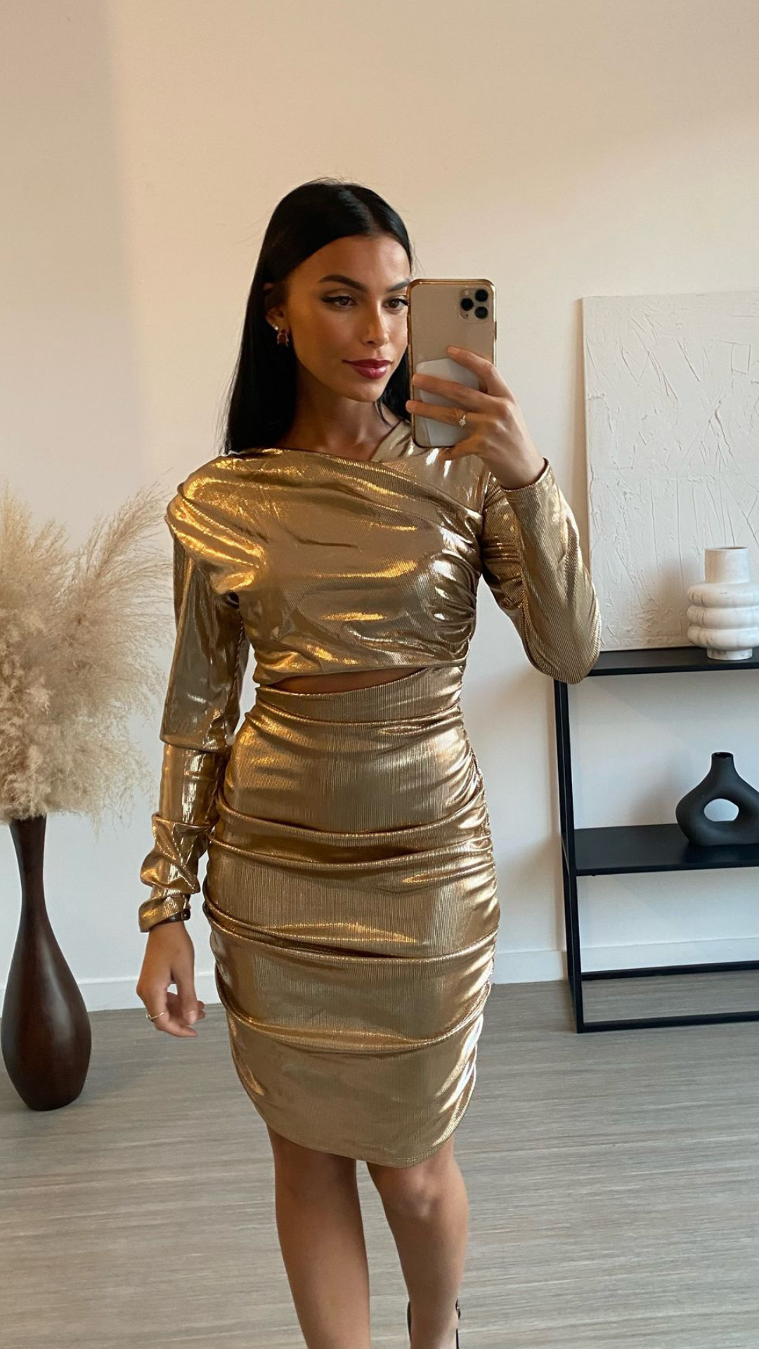 ROBE AJOURÉE GOLD