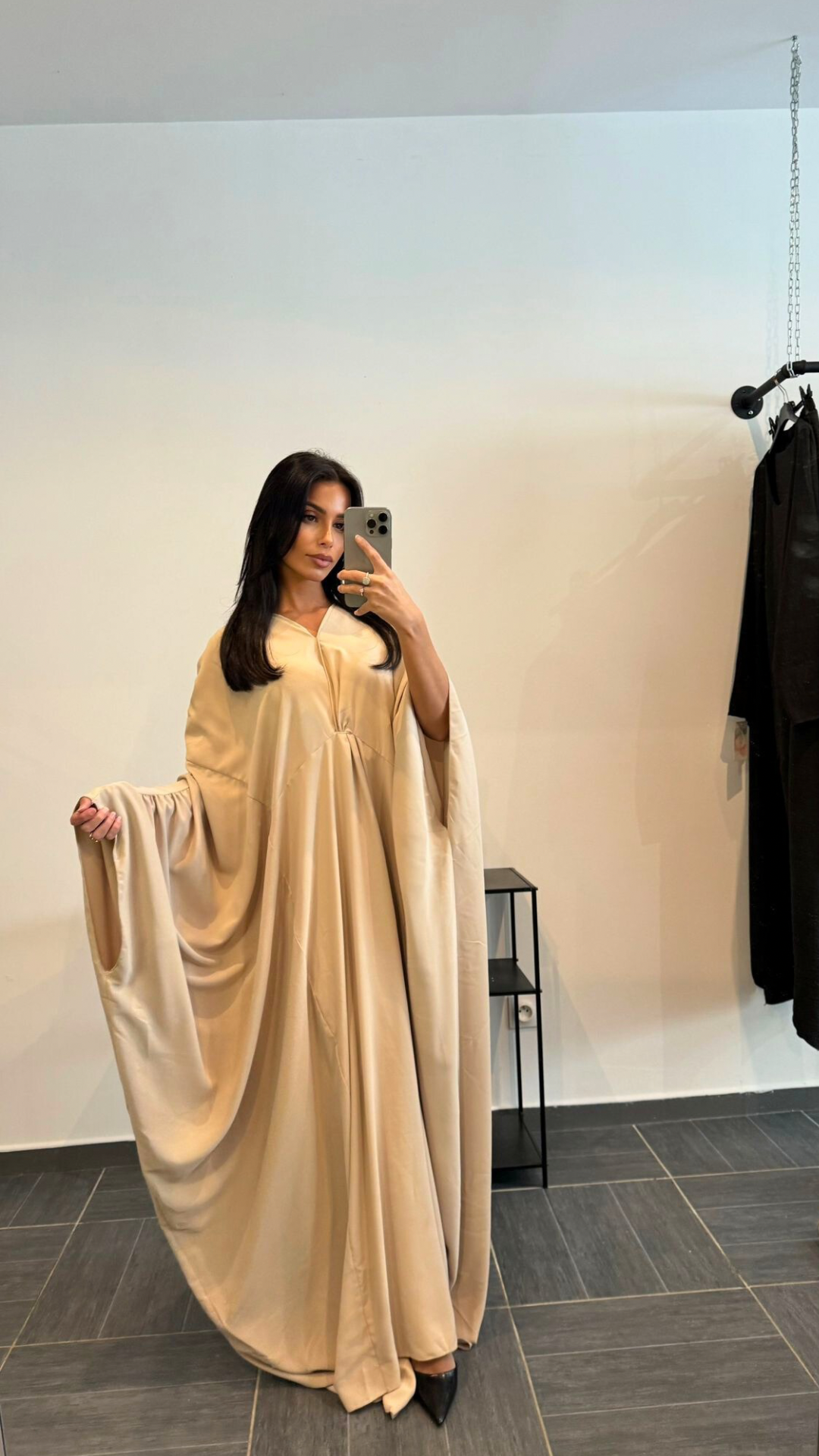 ABAYA AMPLE BEIGE